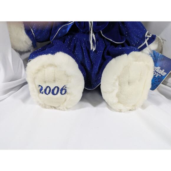 Dan Dee‎ Snowflake Christmas Holiday Teddy Bear Stuffed Plush 20" 2006 with Tag - Picture 6 of 8